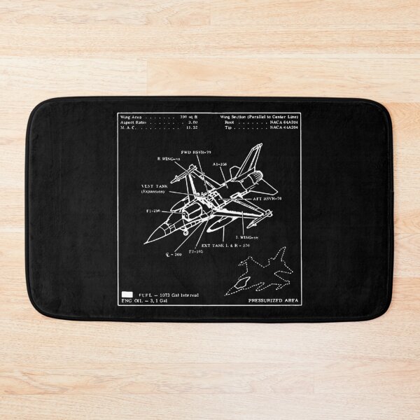 Item preview, Lockheed F-16 Falcon Patent and Trademark Drawing  /Lockheed F-16 Falcon Patent Illustration designed and sold by anodyle.
