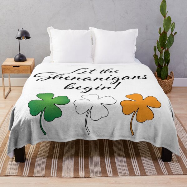 Item preview, Let The Shenanigans Begin St Patricks Day designed and sold by geminivibe.