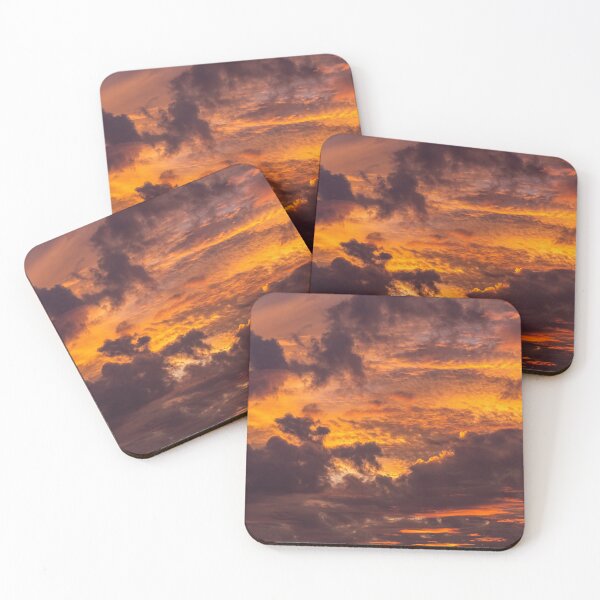 Item preview, Big Powerful Sunset Clouds at Summer designed and sold by digoarpi.