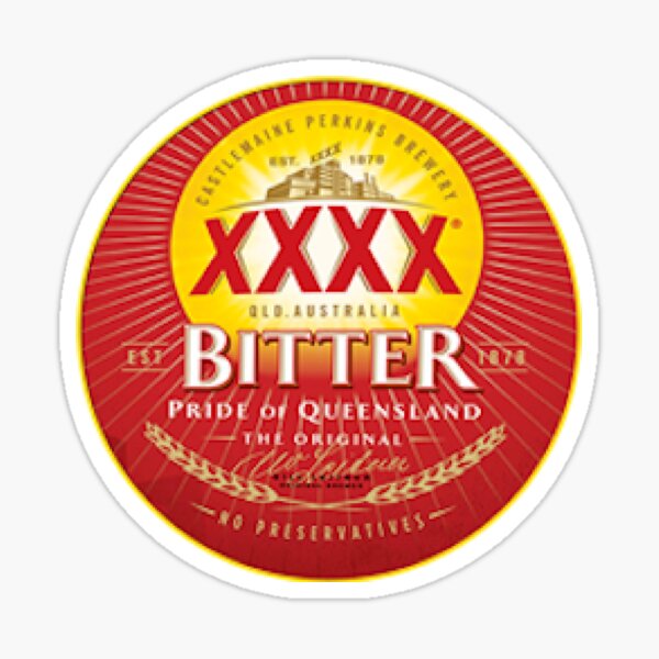 XXXX Bitter Sticker