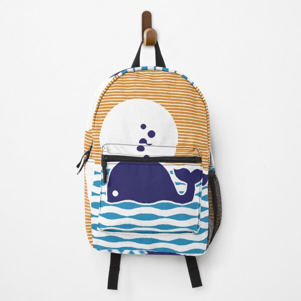 Item preview, Woodblock Print Whale Sunset designed and sold by STUDIO-72.