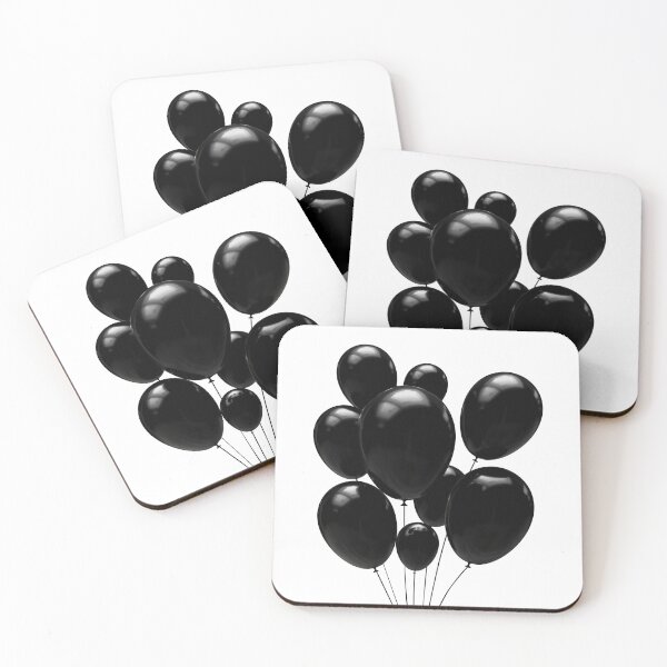 Item preview, Black Baloons designed and sold by Imakeyouhappy.