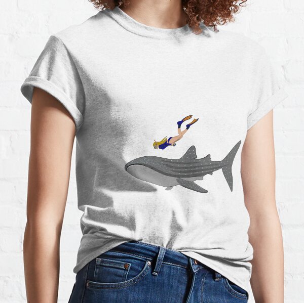 Swimming with Whaleshark Classic T-Shirt