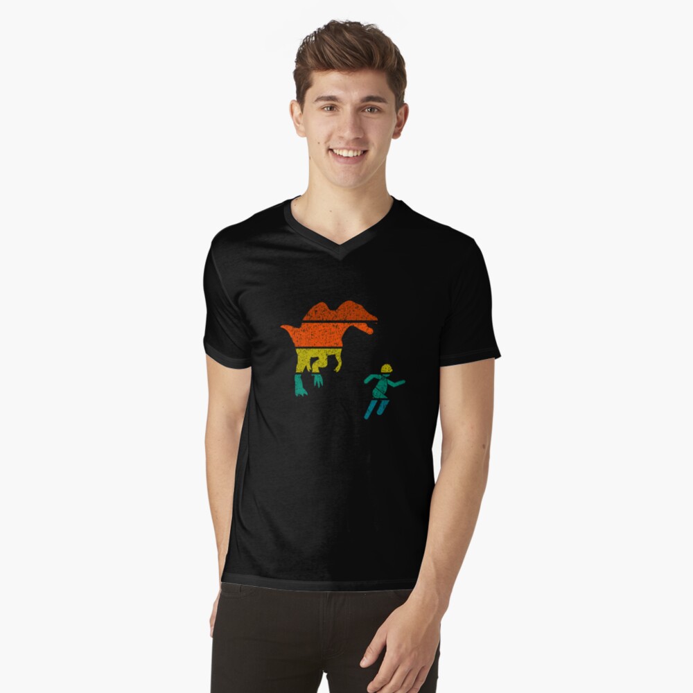 Item preview, V-Neck T-Shirt designed and sold by HoneyBadgerBox.