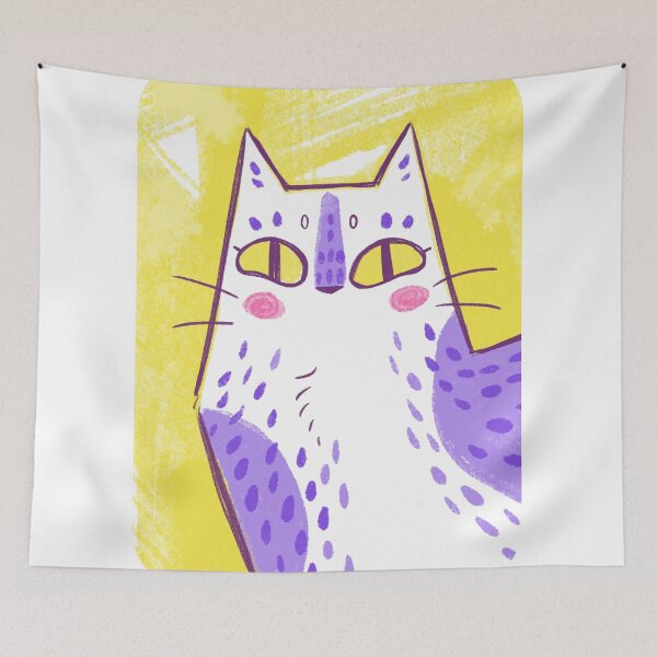 Item preview, Playful Expressive Kitty  designed and sold by kattvalk.