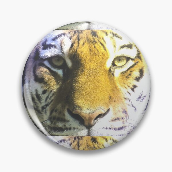 Aperçu de l'œuvre Conception animale visage et yeux de tigre créée et vendue par KR99.