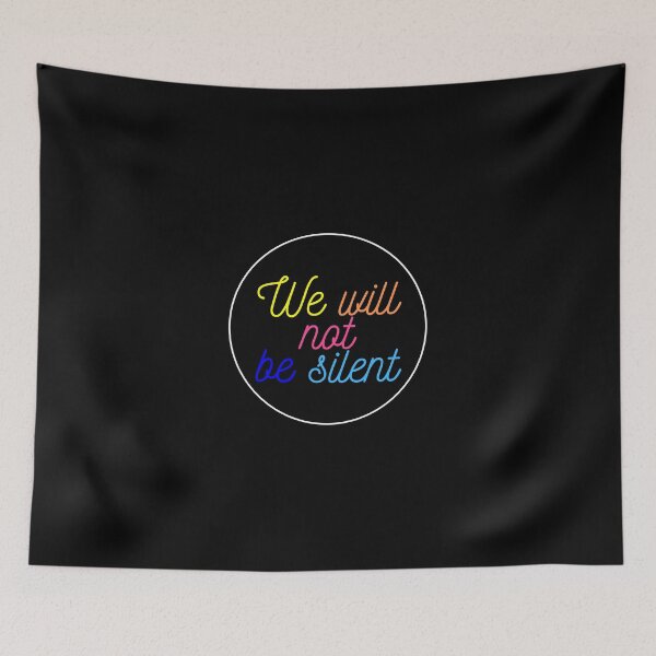 Item preview, We Will Not Be Silent designed and sold by Fioranoclthing.