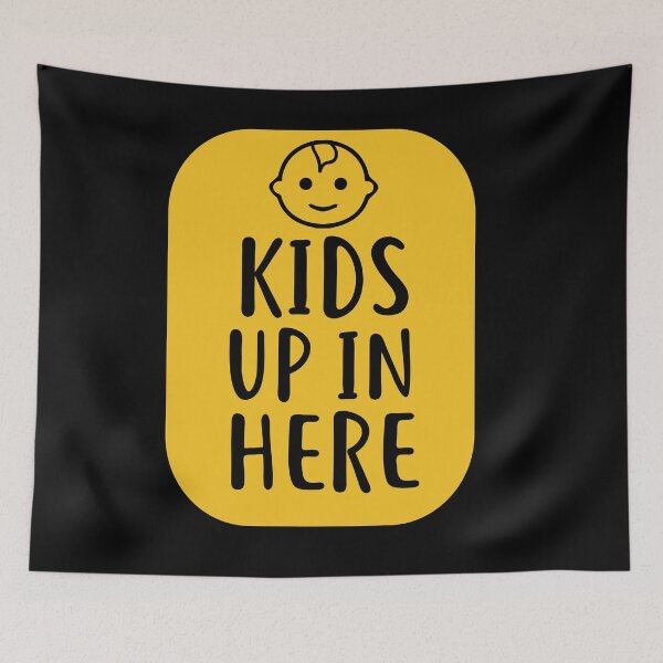 Item preview, Kids Up In Here Sticker designed and sold by MHabeeb.