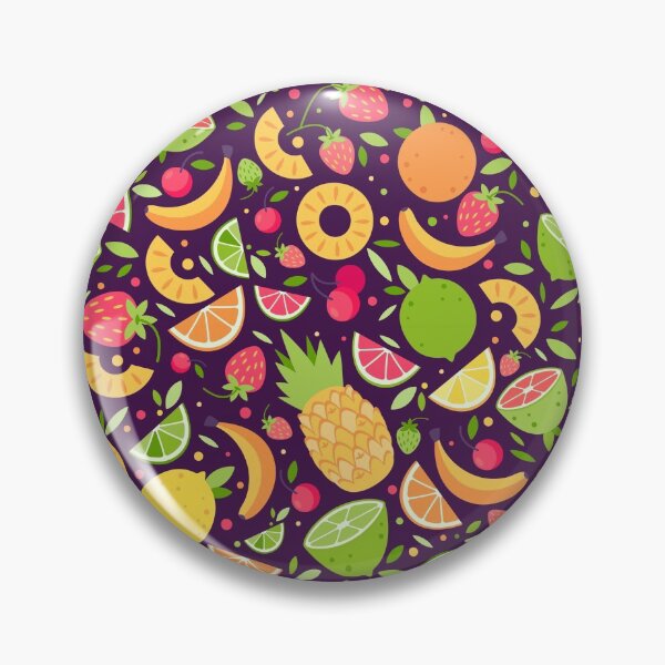Item preview, Summer Fruits Berries Seamless Pattern designed and sold by SSK Designs.