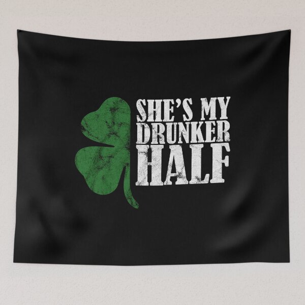 Item preview, Shes My Drunker Half Shirt Couples St Patricks Day Irish designed and sold by ariaarti.