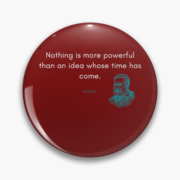 Item preview, Victor Hugo Quote designed and sold by DarioNelaj.