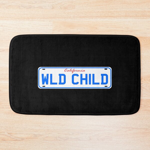 Item preview, Wild child number plate designed and sold by fil00.