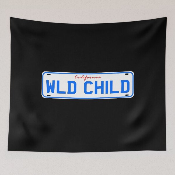 Item preview, Wild child number plate designed and sold by fil00.