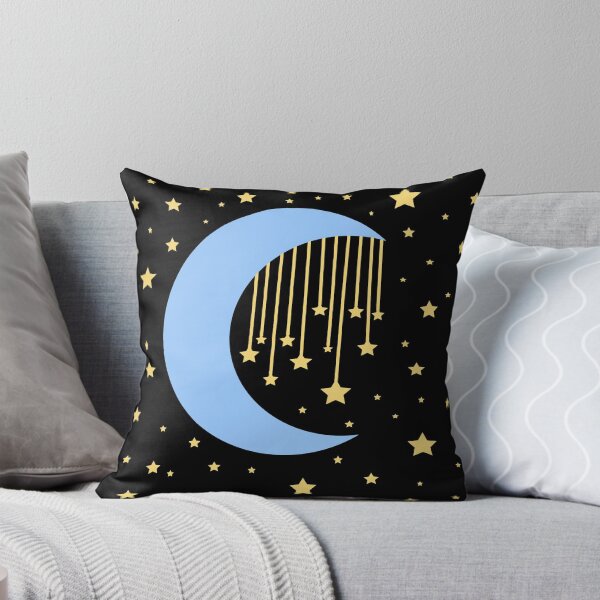 Item preview, Blue Moon and Stars designed and sold by SkyOfStickers.