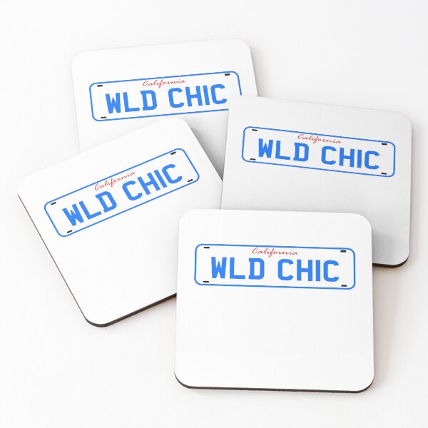 Item preview, Wild chic number plate designed and sold by fil00.