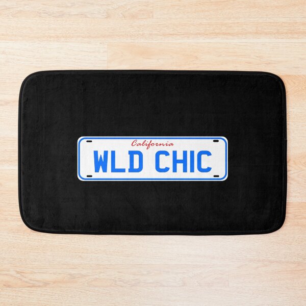 Item preview, Wild chic number plate designed and sold by fil00.