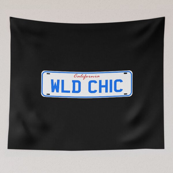 Item preview, Wild chic number plate designed and sold by fil00.