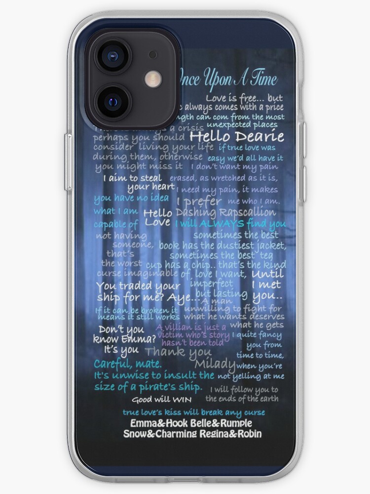 Coque Iphone Citations De Once Upon A Time Par Broadwaygal93 Redbubble