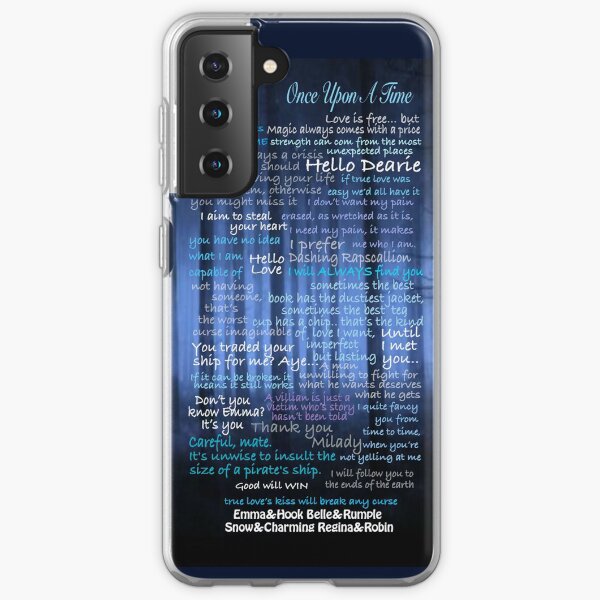Once Upon A Time Quotes Samsung Galaxy Soft Case