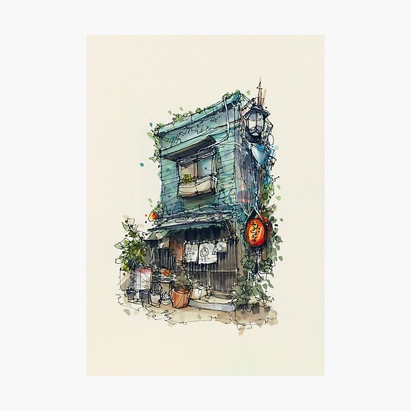 Item preview, Traditional Copperplate House Japan designed and sold by Albert Kiefer.