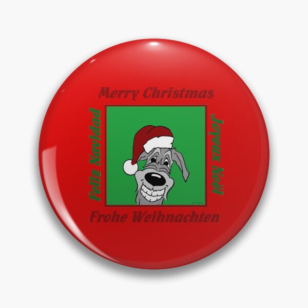 Item preview, Irish Wolfhound Christmas designed and sold by LivHana.