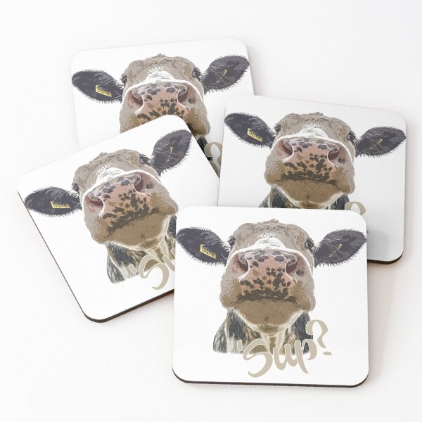 Item preview, Cow - 'Sup designed and sold by HappyCabbage.