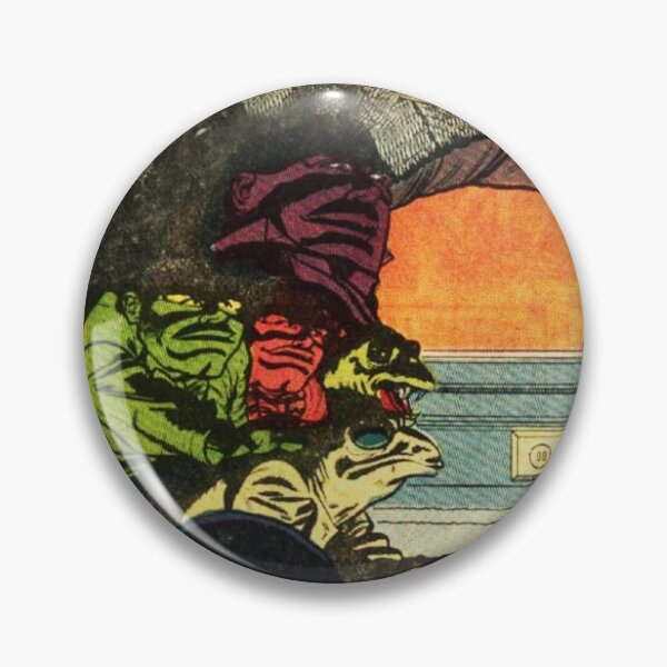 Item preview, House of the frog people Vintage illustration designed and sold by Vintage Designs +.
