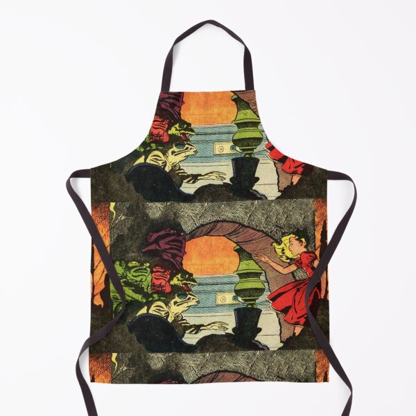 Item preview, House of the frog people Vintage illustration designed and sold by Vintage Designs +.