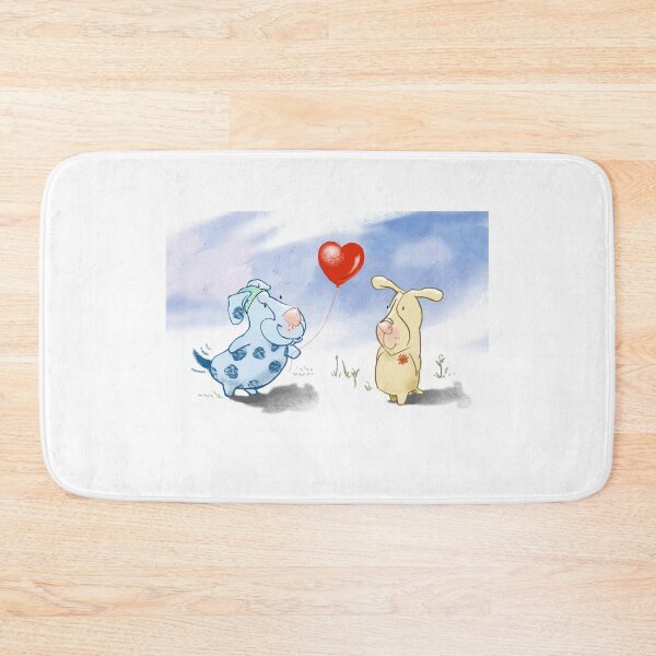 Item preview, Puppy Love Red Balloon Heart Gifts and Cards designed and sold by Mary Jane Lange.