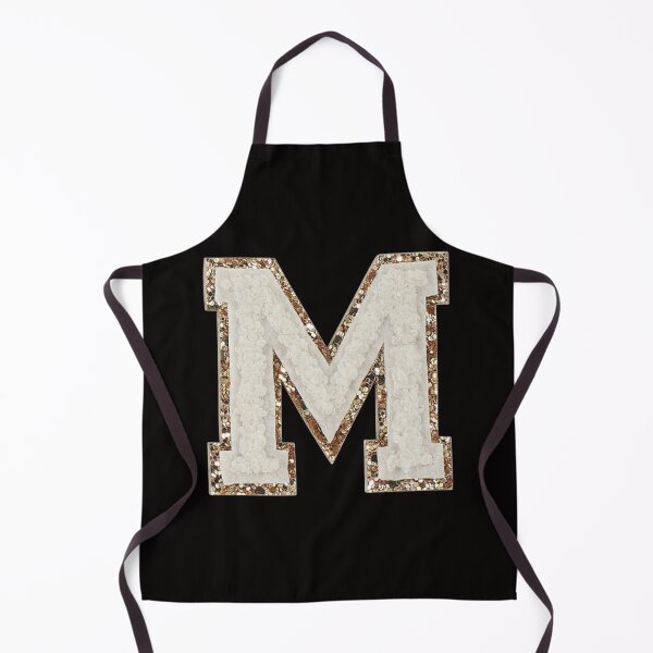 Item preview, M - Blanc Glitter Varsity Letter Patches designed and sold by Monograms Ultd.