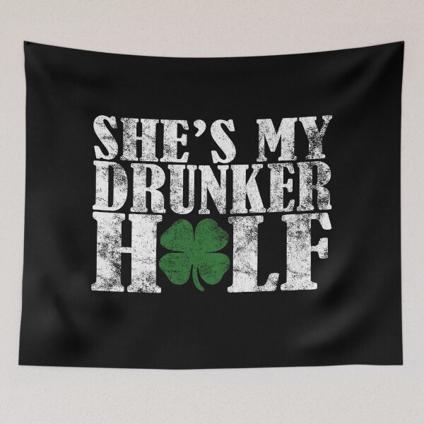 Item preview, Shes My Drunker Half Shirt Couples St Patricks Day Irish designed and sold by ariaarti.