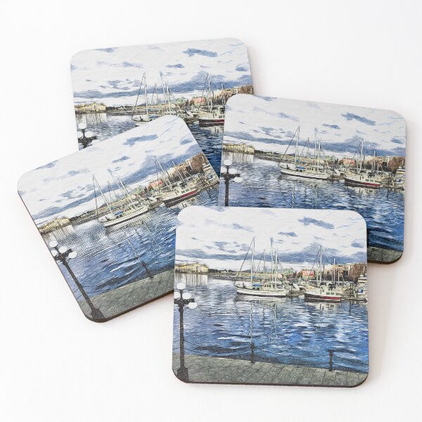 Item preview, A beautiful day at the harbor  designed and sold by Christine Sternfels.