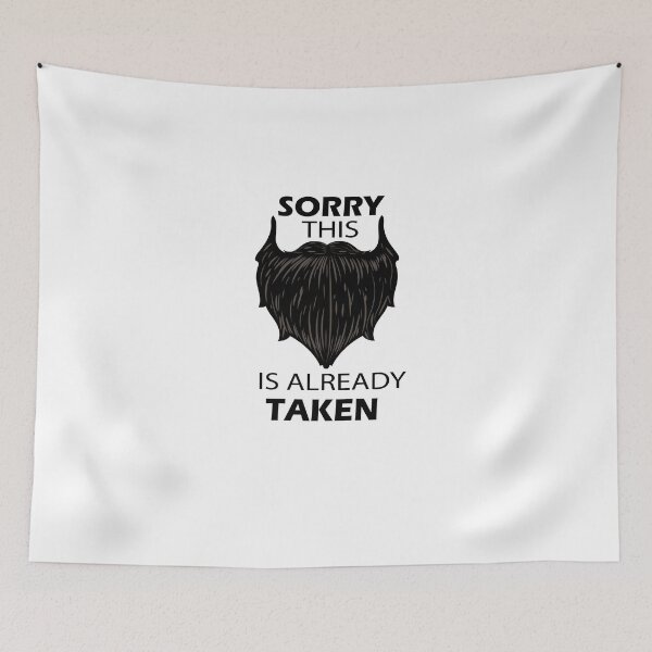 Item preview, Sorry This Beard is Taken. designed and sold by shaakir.
