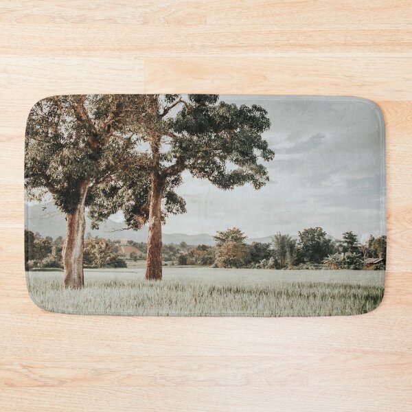 Item preview, Thai landscape, last sunbeams of the day over paddy field designed and sold by Melissa Peltenburg.
