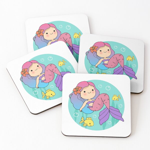 Item preview, Cute Mermaid Hand Drawn designed and sold by della95.