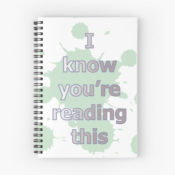 Item preview, I know you're reading this designed and sold by CSouissi.