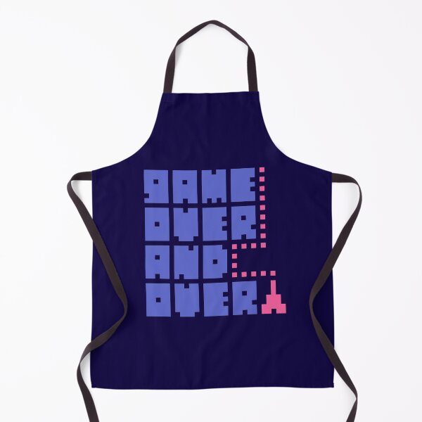 Item preview, Game Over and Over pixel art designed and sold by warmfuzzylogic.