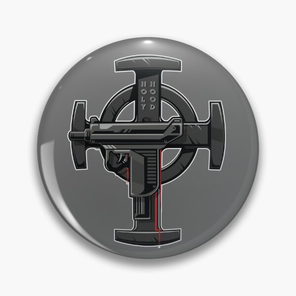 Artikelvorschau, Holy Hood - Uzi Celtic Cross Edition entworfen und verkauft von WULFLAND ARTS.