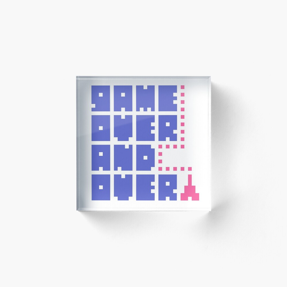 Pixilart - Pixel Art "GAME OVER" by Dexter1128