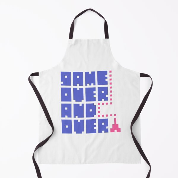 Item preview, Game Over and Over pixel art designed and sold by warmfuzzylogic.