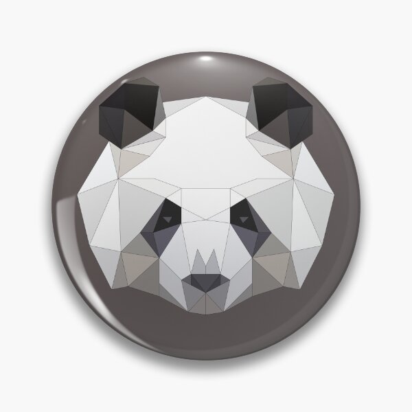 Item preview, Abstract Geometric Minimal Panda gift for panda lovers designed and sold by hyggekrog.