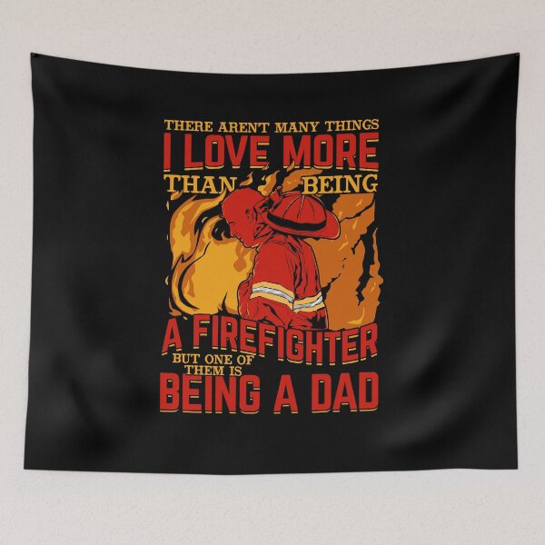 Item preview, Proud Firefighter Dad Fireman Father Gift designed and sold by Marcid95.
