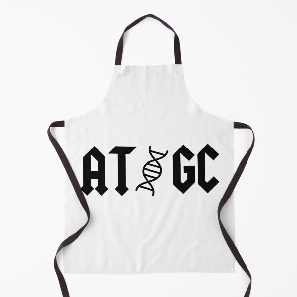 Item preview, AT GC AC/DC Molecular Biology genetic code black designed and sold by labstud.