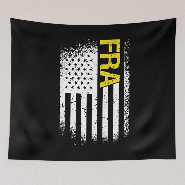 Item preview, Fugitive Recovery Agent | FRA Vintage USA Flag designed and sold by tbauernhoferbiz.