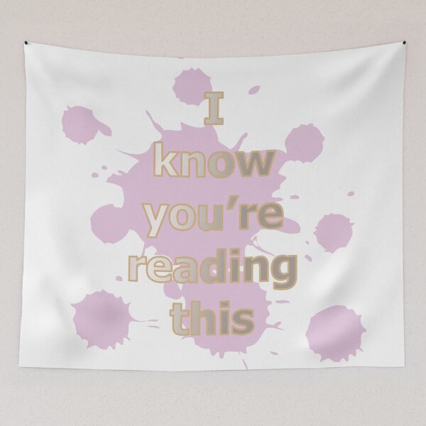 Item preview, I know you're reading this designed and sold by CSouissi.