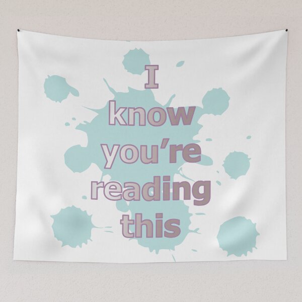 Item preview, I know you're reading this designed and sold by CSouissi.