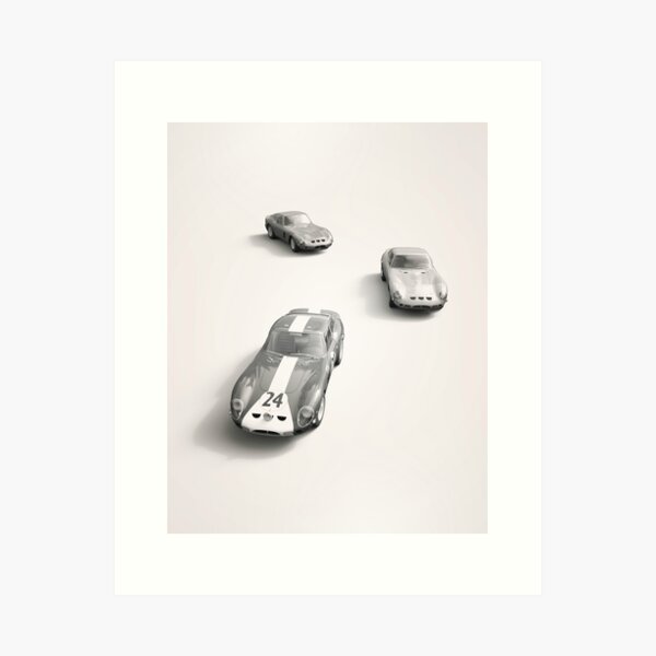 250GTO Race and Road Art Print