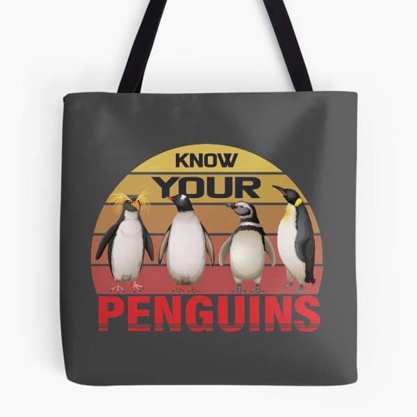 Item preview, Know Your Penguins, Funny Penguins tee shirt,Sunset Penguins designed and sold by seritik.