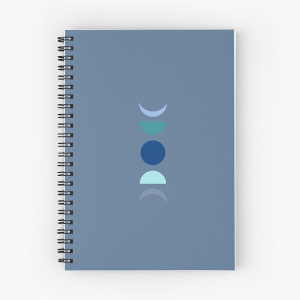 Item preview, Minimal blue moon phases design designed and sold by LDLove.