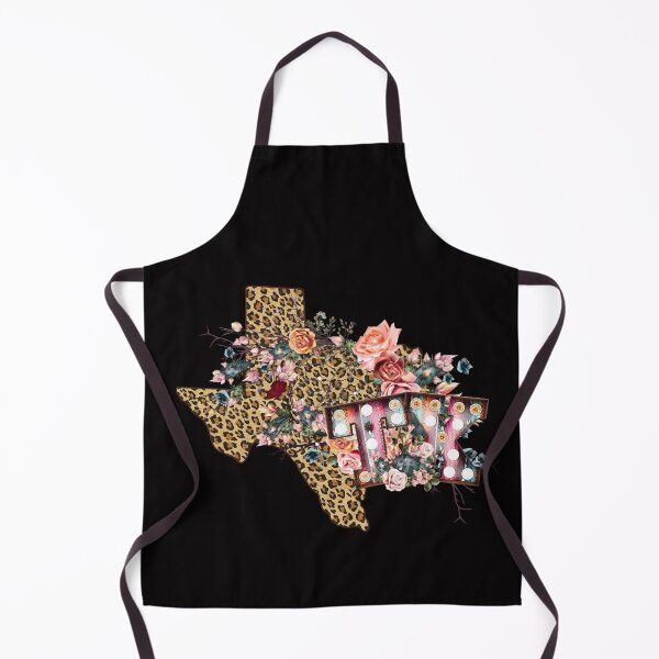 Item preview, Texas Leopard Print Map designed and sold by sasigifts.